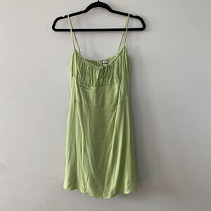 Aritizia Sundeh Mini Dress - Light Green